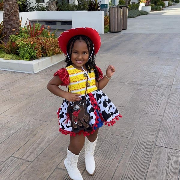 Jessie Toy Story Inspired Poppy Dress