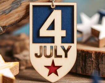 4th of July earring SVG , Independence day earrings digital file, Cut & score SVG laser cut file for laser engravers