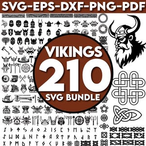 Celtic and Viking Svg Bundle, Valhalla svg, Viking Bundle Clipart, Celtic Knot Svg, Viking Tree of life svg, Viking Warrior Svg