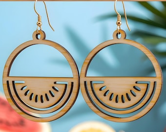 Paquete SVG de pendientes de verano, pendientes de playa, pendientes de sol, pendientes Glowforge SVG, pendientes de Cricut, pendientes de palmera, SVG, DXF, PDF