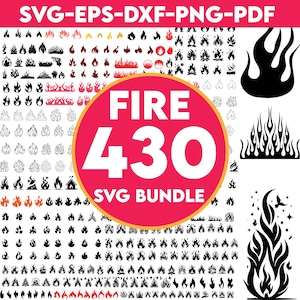 Fire SVG Bundle, Fire ClipArt, Fire Svg Files, Fire Flames Svg, Flames Frame Svg, Fire Frame Svg, Fire Png , FIRE SVG , fire eps