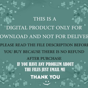 May include: A digital product only for download, not for delivery. Please read the file description before purchasing, as there are no refunds after purchase. If you have any problems with the files, please email the seller. Thank you.