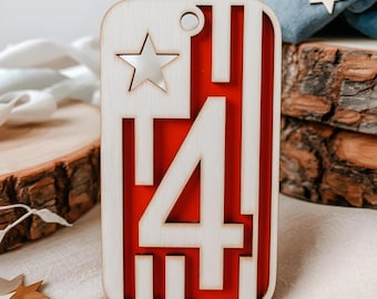 4th of July Laser Cut File, Stars Shelf Sitter Laser Cut File, Patriotic Laser Designs, American Flag Stars SVG, Independence Laser File,dxf