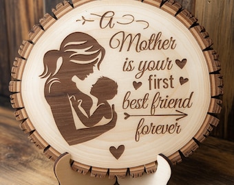 Mother's Day Sign Laser Cut SVG, Mothers Laser Cut , Mother's Day Shelf Sign File, Laser Mother's Day Cut File, Glowforge, Digital Download