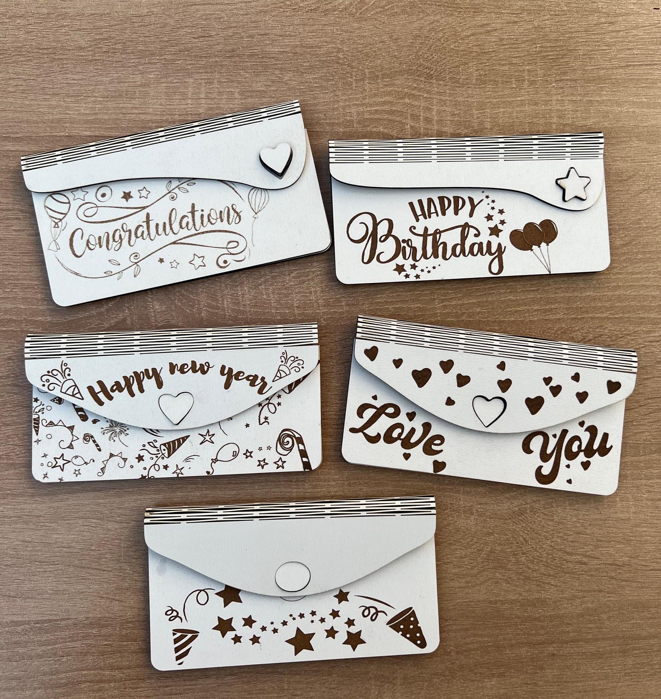 JOYEASE Bruiloftskaart, geldcadeau, bruiloft met enveloppen, elegante huwelijksgeschenken voor bruidspaar, creatief huwelijkscadeau, geld - bruiloftsauto
