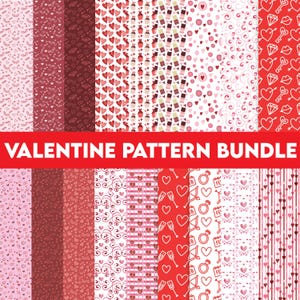 Valentine Day Digital Paper,Gift Wrapping Paper,Lovely Background,Cute Gift Paper,Valentine Gift,Couple Themed,Valentine Pattern.