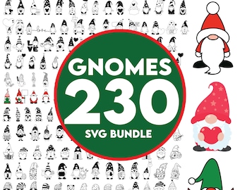 Christmas Gnomes svg Bundle, Gnomes Svg, Gnome Clipart, Cute Gnomies Svg, Gnome silhouette Svg, Gnomes Cut file, Holiday Gnomes Svg