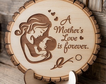 Mother's Day Sign Laser Cut SVG, Mothers Laser Cut , Mother's Day Shelf Sign File, Laser Mother's Day Cut File, Glowforge, Digital Download