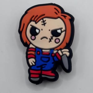 Chucky beads  Halloween beads | Focal Beads | Silicone Beads| Craft Supply| Set of 5