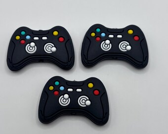 Game Controller Silicone Focal Beads | Craft Supply, Set of 5