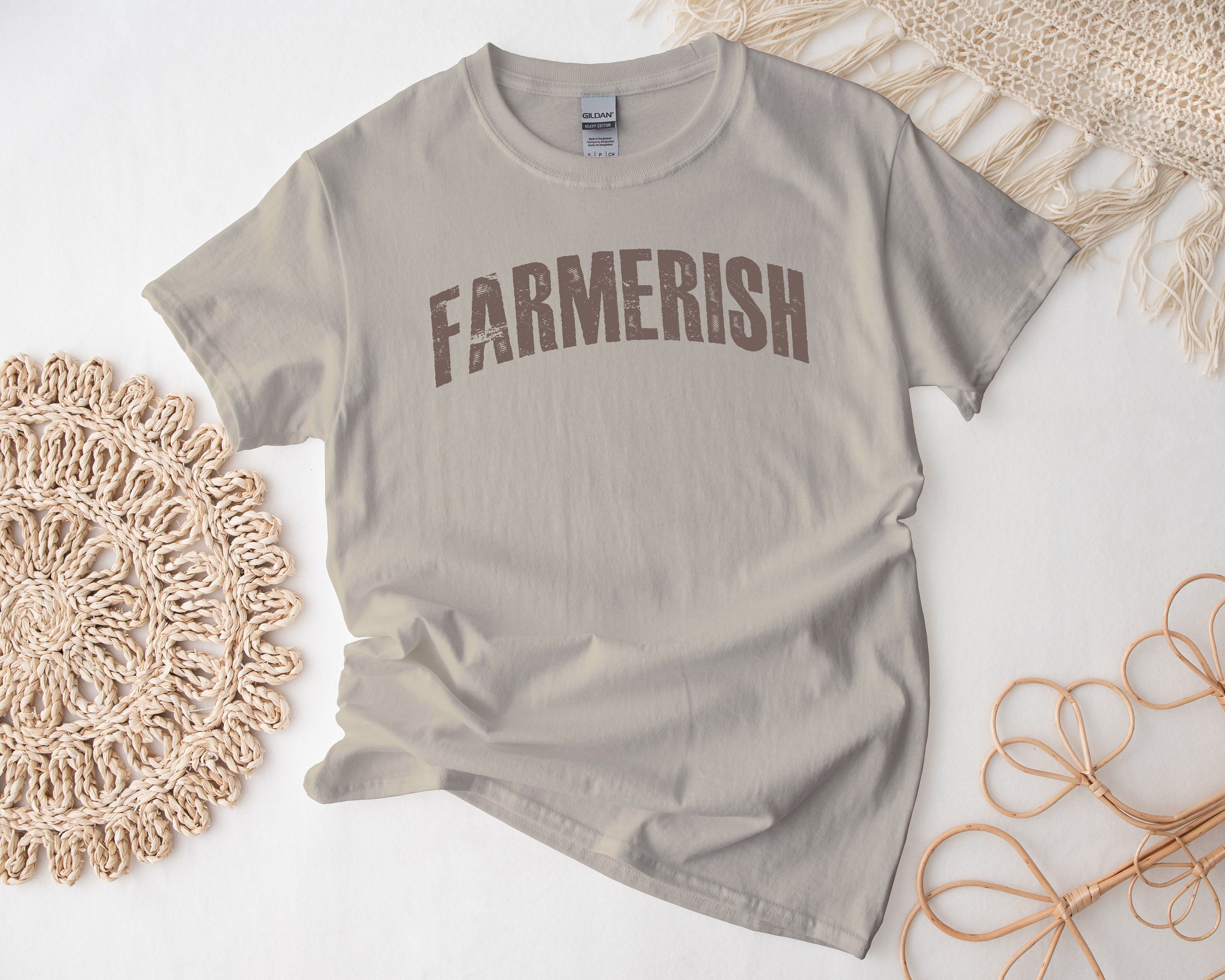 Farmerish Shirt, Gift for Farmer Tshirt, Farmer-ish Mom Tee