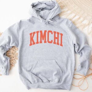 Kimchi Hoodie, Korean Food Hot Vegetables Addict, Kimchi Lover Sweatshirt