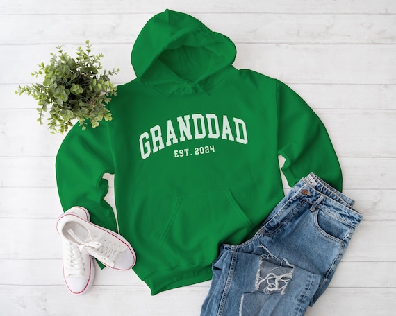 Sudadera con capucha para abuelo, sudadera personalizada para