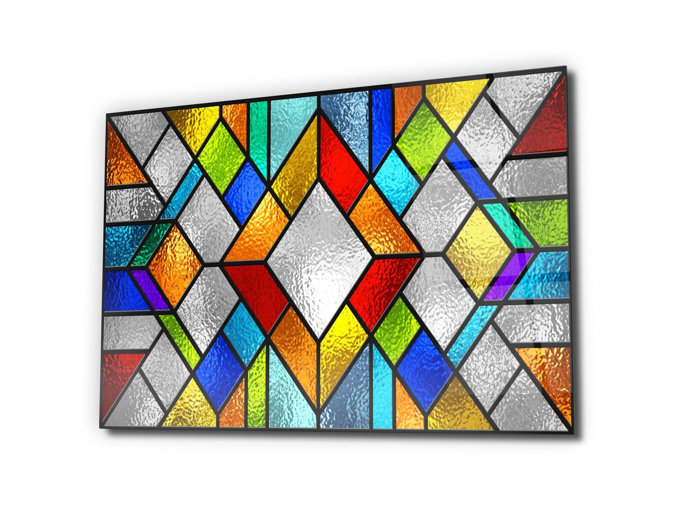 Tempered Glass Wall Art, Extra Large Wall Decor, Living Room Home Decor