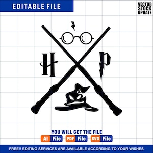 Magic Wizard Svg School Movie Bundle, Svg Files, Svg for Cricut, Svg for Shirts, Png, Instant Download, svg for Shirts, Svg Files for Cricut