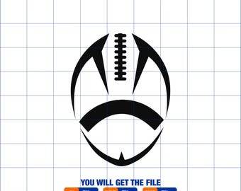 Football Outline SVG Cut File, American Football, Custom Football, Football PNG, Download File Football, Instant Download, Cricut