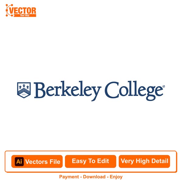 berkeley college, berkeley college Logo Vector, University Logo, Us University Logo