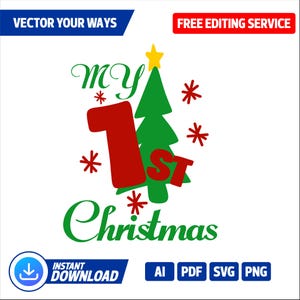 My First Christmas SVG, Christmas Onesie svg, Christmas SVG, Baby Christmas Shirt svg, Christmas Shirt, First Christmas svg, Cricut Cut File