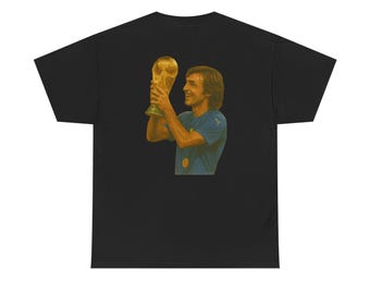 Andrea Pirlo Italy World Cup Cotton Tee, Soccer Fan Gift