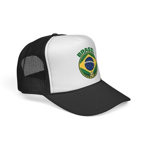 Brasil / Brazil Football Crest Trucker Hat | Fifa World Cup Football Hat | Soccer Champions image 10