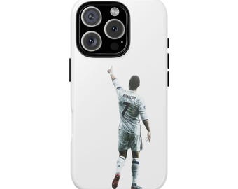 Coque de portable Cristiano Ronaldo : coque de protection football pour iPhone/Samsung/Google