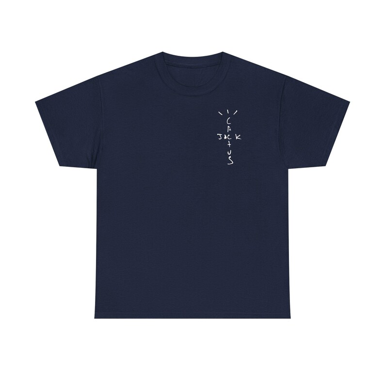 Travis Scott Cactus Jack Graphic Tee, Gildan Heavy Cotton Shirt image 13