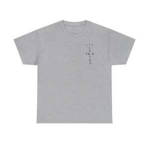 Travis Scott Cactus Jack Graphic Tee, Gildan Heavy Cotton Shirt image 7