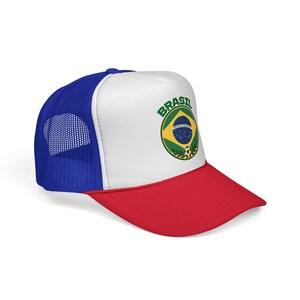 Brasil / Brazil Football Crest Trucker Hat | Fifa World Cup Football Hat | Soccer Champions image 14