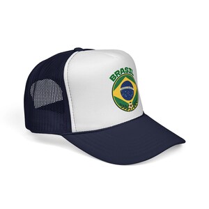 Brasil / Brazil Football Crest Trucker Hat | Fifa World Cup Football Hat | Soccer Champions image 15