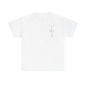 Travis Scott Cactus Jack Graphic Tee, Gildan Heavy Cotton Shirt image 5