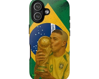 Ronaldo R9 Brazil World Cup Phone Case: Football Gift
