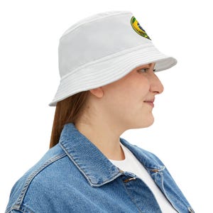 Brasil Football Crest Bucket Hat | Soccer Emblem, World Cup Fan Cap image 7