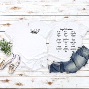 Angel Number Shirt, Mystical Shirt, Spiritual Shirt, Good Energy Shirt, Law Of Attraction Shirt, Meditation Shirt, Spiritual Gifts, Trendy