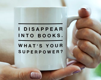Book Club Mug, Book Worm Gift, Book Lover Coffee Mug,  Book Lover Mug, Book Mug, Reader Mug, Reading Mug, Bookish Mug, Bookish Things, Read