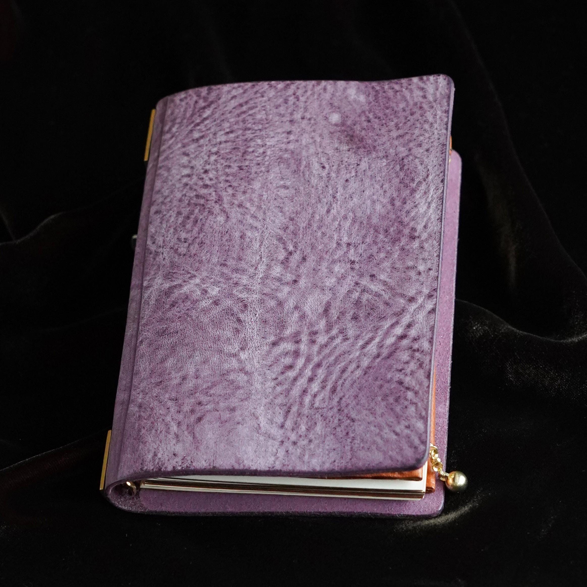 Ringbuch Buch | A6 Planer | Vollnarbenleder | Bibel Leder Einband | Persönliche Ringe Kalenderhülle |Leder Ring Organizer Alaska