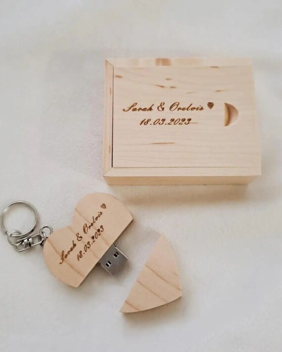 Personalisiert USB-Stick 128 GB – Mit Deinem Text Graviert, USB 3.0, 15 Farben Wählbar