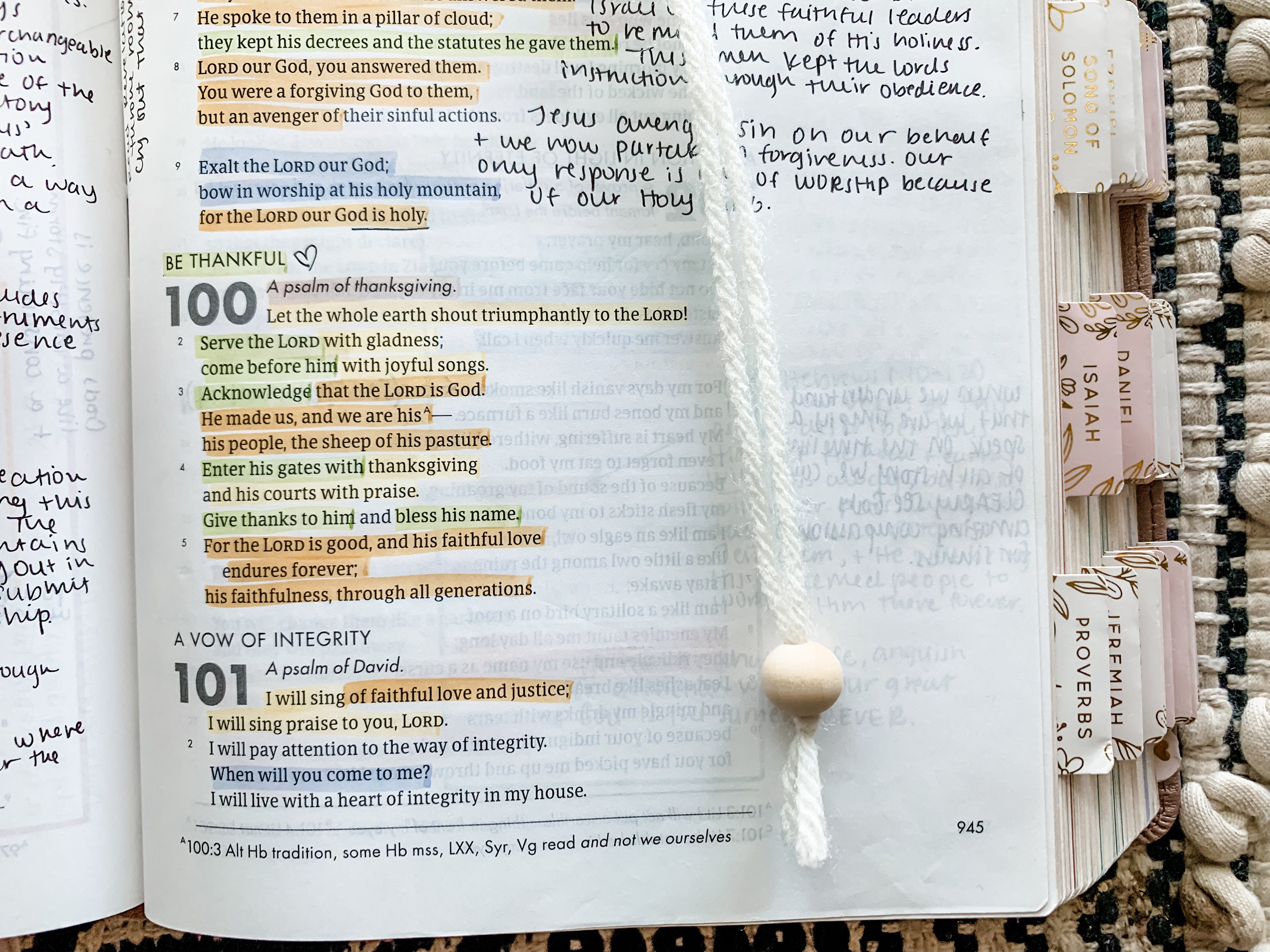 Bible Tassel Adjustable Bookmark Boho Bookmark Book Lover Gift Bible ...