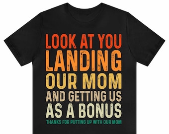 Camiseta Bonus Dad: Regalo divertido para el padrastro en el Día del Padre