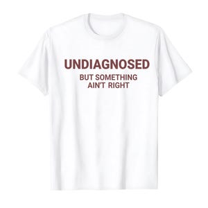 Funny Sarcastic Mental Health Comfort Colors Shirt