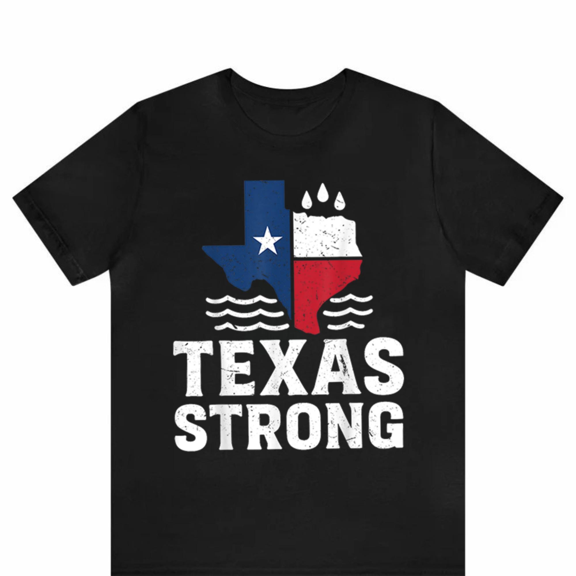 Hill Country Strong Comfort Colors Tee, Disaster Relief Fundraiser, Texas Flood Support Apparel, Pray for Hill Country Victims