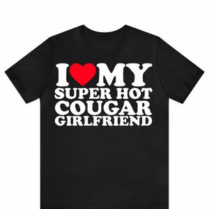 Camiseta "Amo a mi novia puma súper sexy"