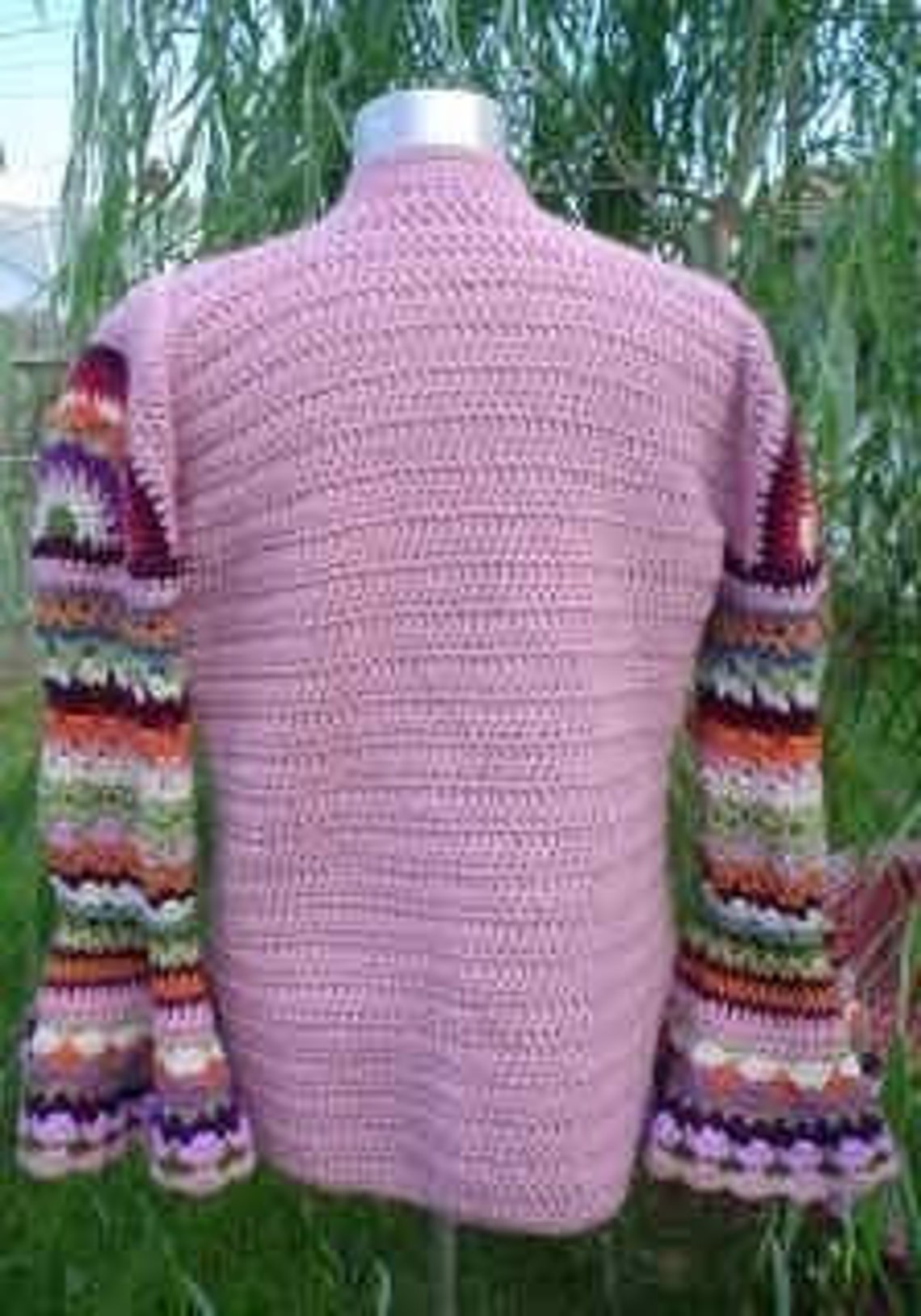 PDF Coat of Many Colors molly Weasley Sweater Crochet Etsy