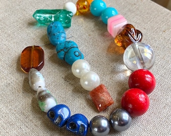 Destash Lot 12 Genuine Stone Handcrafted Beaded Necklace Spiritual Emergence Wholesale  Gifts