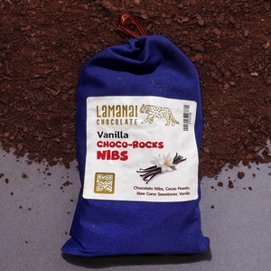 Vanille Cacao Nibs, Roher Kakao, Belize Kakao, Gesunder Kakao