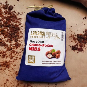 Roher Haselnusskakao, Aromatisierter Kakao, Kakaonibs, Kakao, Schokolade