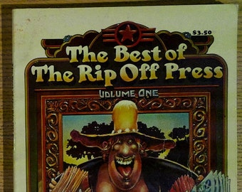 Best of the Rip Off Press Volume One (1972) featuring Robert Crumb, Gilbert Shelton, Robert Williams, and More