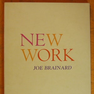 New Work by Joe Brainard
