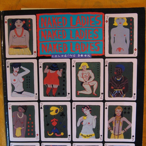 Lynda Barry - Naked Ladies, Naked Ladies, Naked Ladies Coloring Book