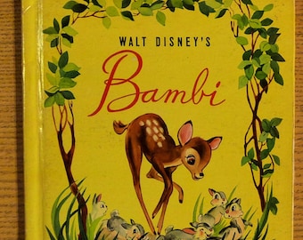 Bambi de Walt Disney por Felix Salten [1942] (libro de tapa dura)