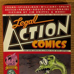 Legal Action Comics by Hellman, Danny (ed.) (paperback book)